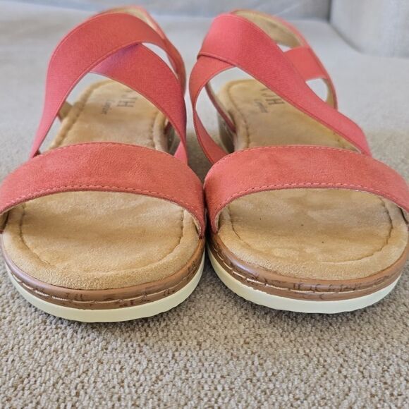 VJH Confort NWOT Brick Slip On Elastic Ankle Lightweight Casual Sandals - Size 9 - Picture 3 of 10